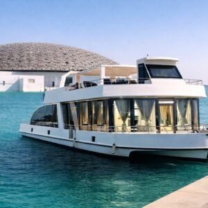 alt="Luxury yacht charter Abu Dhabi"