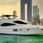 70 ft Majesty group yacht cruising in Dubai & 70 FT Majesty wedding yacht cruising in Dubai Marina