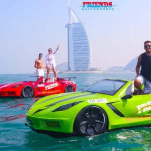 Jet Car Abu Dhabi luxury water car experience for two people