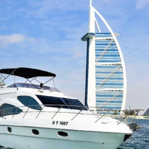 44 ft Majesty yacht charter in Dubai Marina
