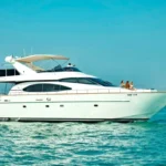 82 ft Paradise jacuzzi yacht cruising in Dubai