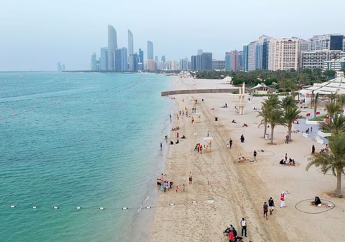 Al Bateen Beach Abu Dhabi watersports location