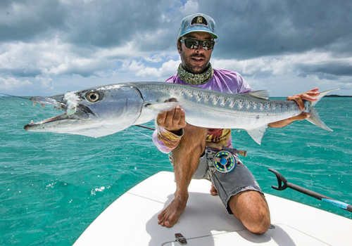 Barracuda catch on Abu Dhabi fishing trip