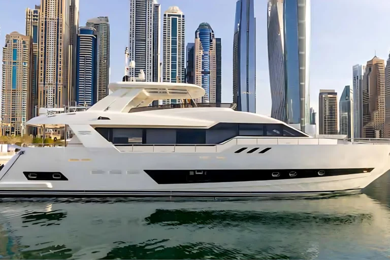 96 FT Caliente Luxury Yacht Rental Dubai