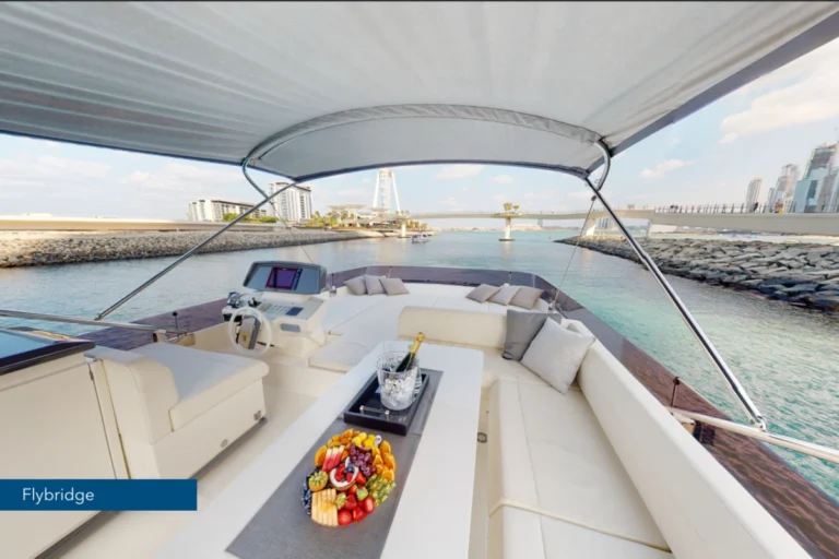 Ferretti 670 Luxury Yacht Rental Dubai – photo 8