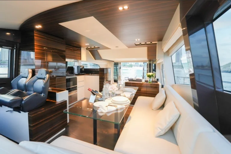 Ferretti 670 Luxury Yacht Rental Dubai – photo 13