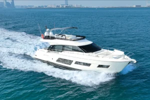 Ferretti 670 F1 Yacht Trackside Charter Abu Dhabi Grand Prix 2026