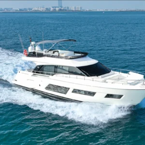 Ferretti 670 F1 Yacht Trackside Charter Abu Dhabi Grand Prix 2026