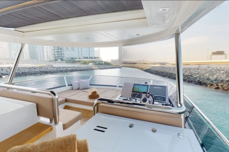 Galeon 780 Crystal Luxury Yacht Rental Dubai – photo 11
