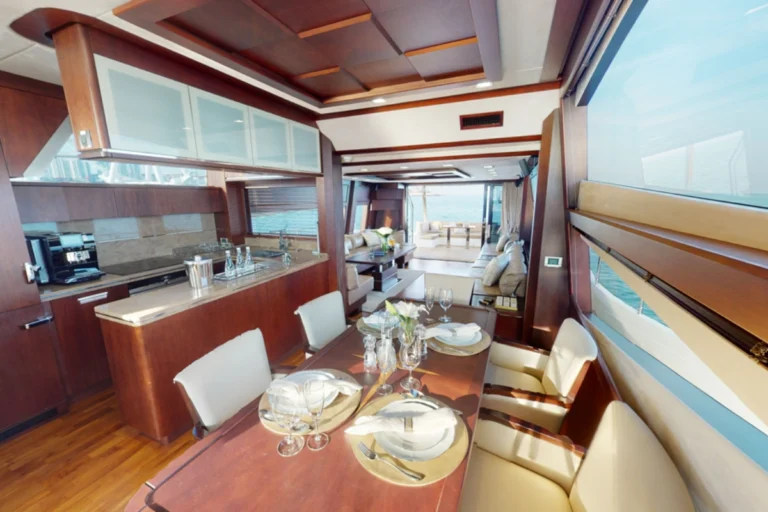 Galeon 780 Crystal Luxury Yacht Rental Dubai – photo 9