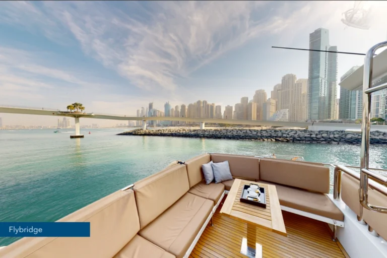 Galeon 780 Crystal Luxury Yacht Rental Dubai – photo 8