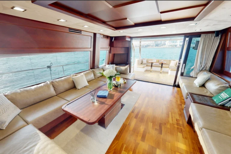 Galeon 780 Crystal Luxury Yacht Rental Dubai – photo 7