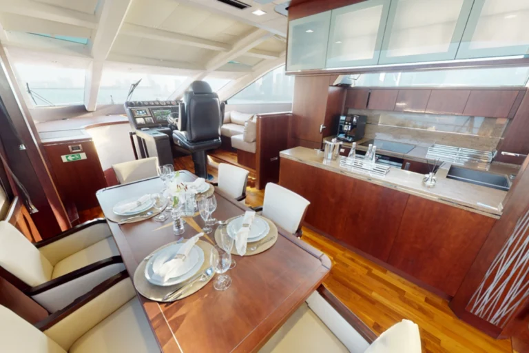 Galeon 780 Crystal Luxury Yacht Rental Dubai – photo 6