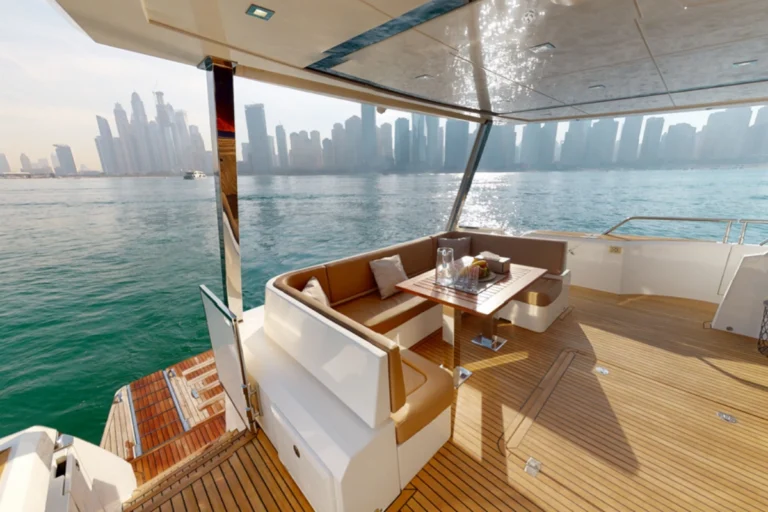 Galeon 780 Crystal Luxury Yacht Rental Dubai – photo 4