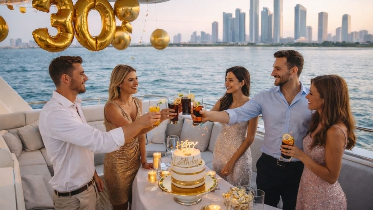Luxury Birthday Yacht Party in Abu Dhabi