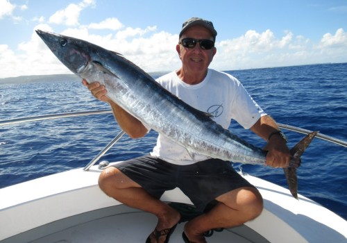 Spanish mackerel caught during Abu Dhabi fishing trip