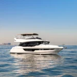 Fly 56 FT yacht Dubai private charter