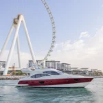 62 FT Lana luxury yacht cruising near Ain Dubai