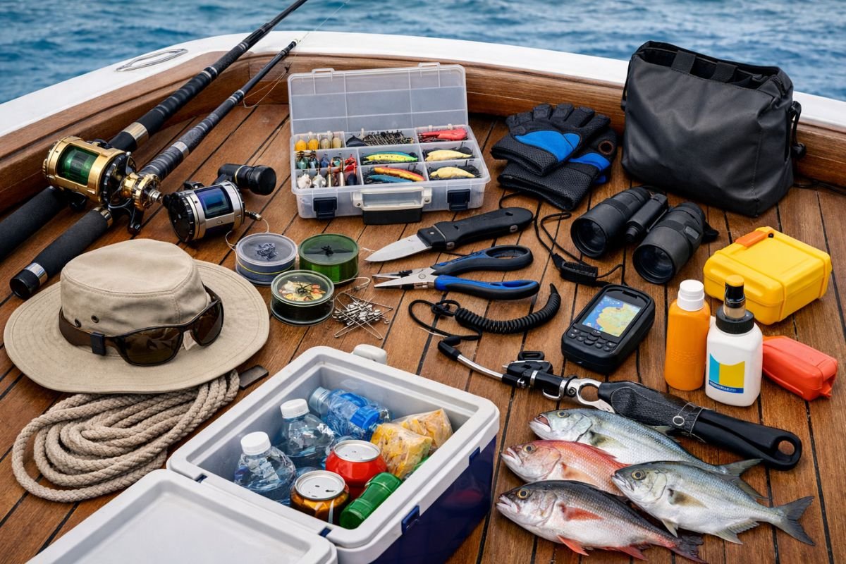 What to bring for a fishing yacht charter in Dubai