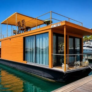 Marina Villa houseboat in Abu Dhabi