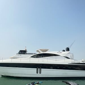 Pershing 62 luxury yacht in Abu Dhabi – exterior