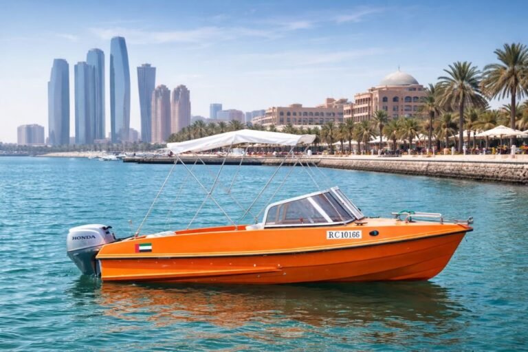 Self Drive Boat Abu Dhabi
