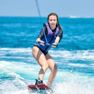 Wake Boarding in Dubai with Big Panda Yachts